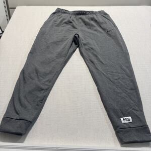 Nike Standard fit Joggers Men Sz XL Gray Brand New